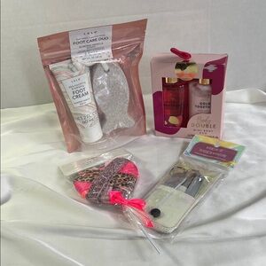 Women’s/Young Women’s Gift Set Lulu Foot Cream Gold Together Body Wash‎ Manicure